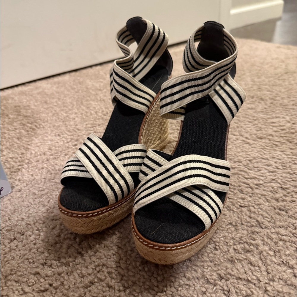 Tory Burch wedge heels